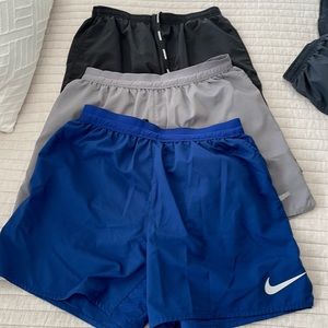 Lot of 3 Nike running shorts
